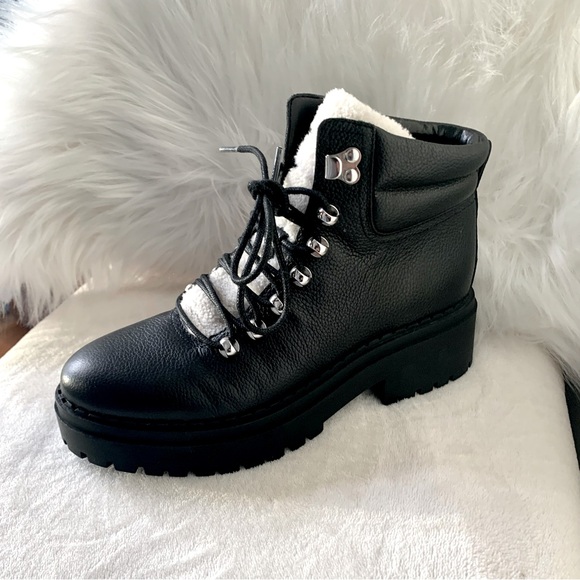 Marc Fisher Genuine Leather Shearling Boots NWOT - Picture 5 of 12